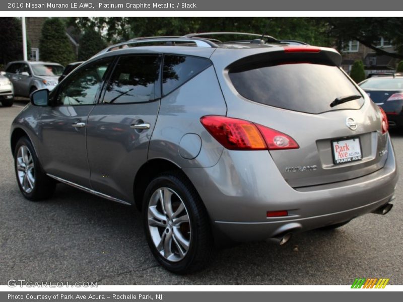 Platinum Graphite Metallic / Black 2010 Nissan Murano LE AWD