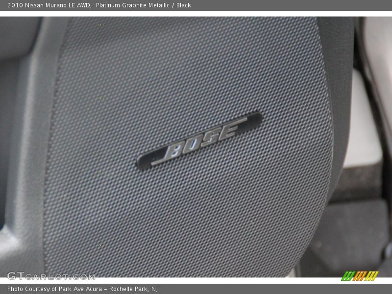 Platinum Graphite Metallic / Black 2010 Nissan Murano LE AWD