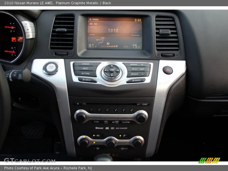 Platinum Graphite Metallic / Black 2010 Nissan Murano LE AWD