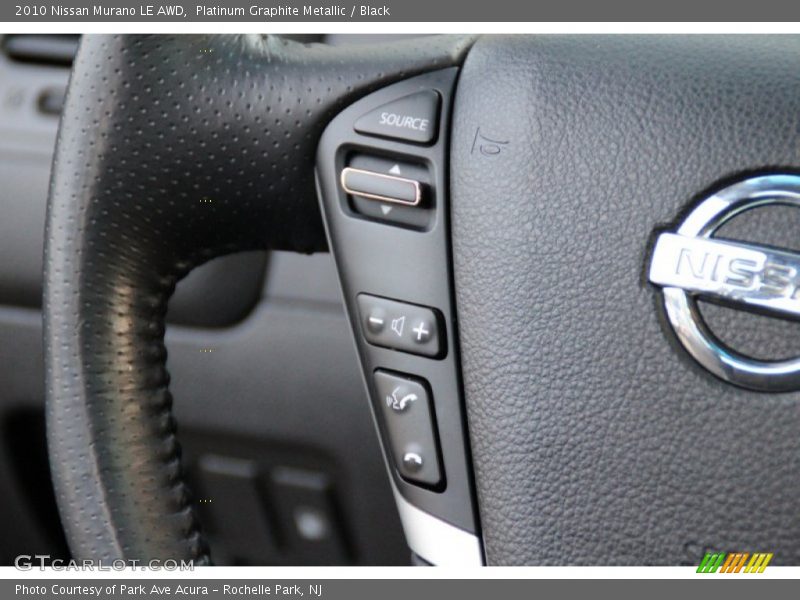 Platinum Graphite Metallic / Black 2010 Nissan Murano LE AWD