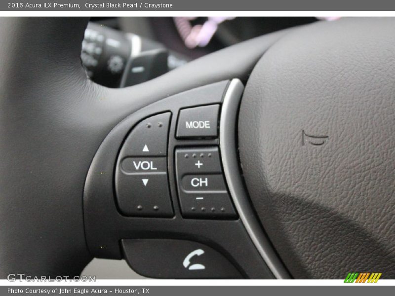 Crystal Black Pearl / Graystone 2016 Acura ILX Premium
