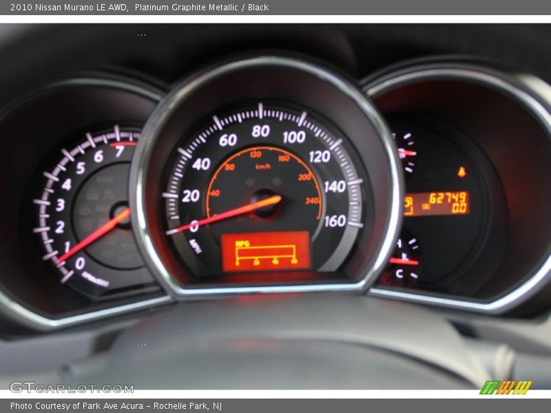Platinum Graphite Metallic / Black 2010 Nissan Murano LE AWD