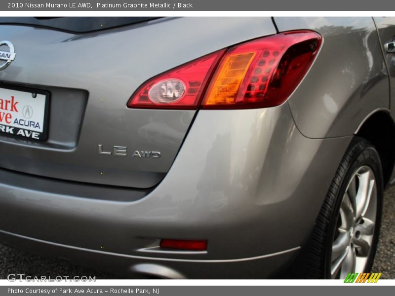 Platinum Graphite Metallic / Black 2010 Nissan Murano LE AWD