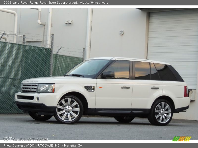 Alaska White / Ivory 2008 Land Rover Range Rover Sport Supercharged