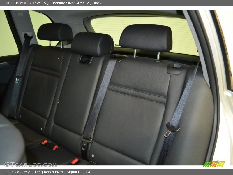 Titanium Silver Metallic / Black 2011 BMW X5 xDrive 35i