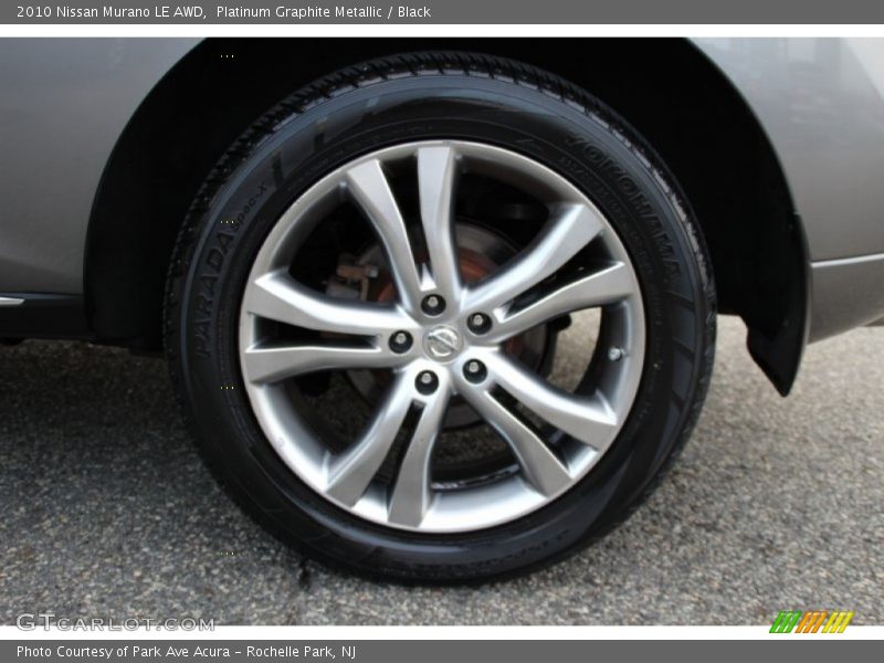 Platinum Graphite Metallic / Black 2010 Nissan Murano LE AWD