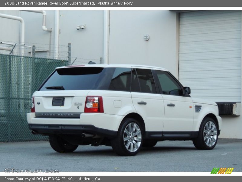 Alaska White / Ivory 2008 Land Rover Range Rover Sport Supercharged