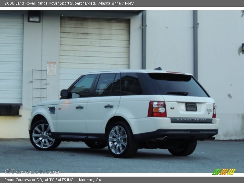 Alaska White / Ivory 2008 Land Rover Range Rover Sport Supercharged