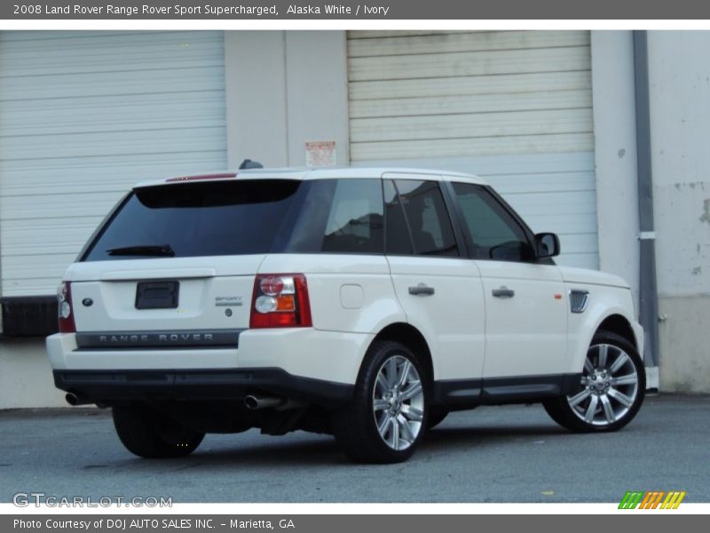 Alaska White / Ivory 2008 Land Rover Range Rover Sport Supercharged