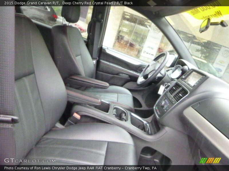 Deep Cherry Red Crystal Pearl / R/T Black 2015 Dodge Grand Caravan R/T