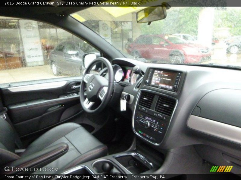 Deep Cherry Red Crystal Pearl / R/T Black 2015 Dodge Grand Caravan R/T