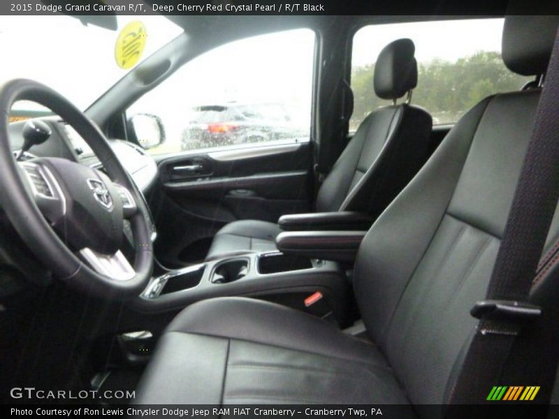 Deep Cherry Red Crystal Pearl / R/T Black 2015 Dodge Grand Caravan R/T