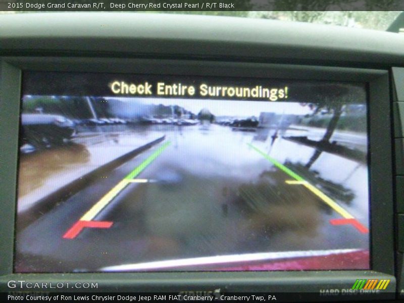 Deep Cherry Red Crystal Pearl / R/T Black 2015 Dodge Grand Caravan R/T