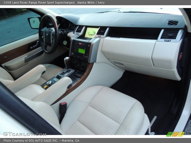 Alaska White / Ivory 2008 Land Rover Range Rover Sport Supercharged