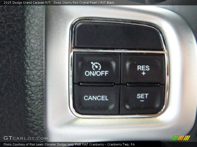 Deep Cherry Red Crystal Pearl / R/T Black 2015 Dodge Grand Caravan R/T
