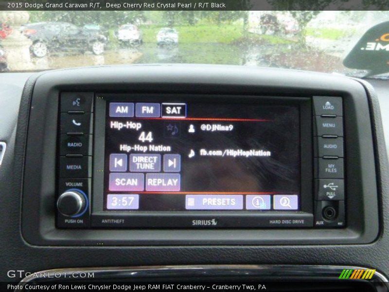 Deep Cherry Red Crystal Pearl / R/T Black 2015 Dodge Grand Caravan R/T