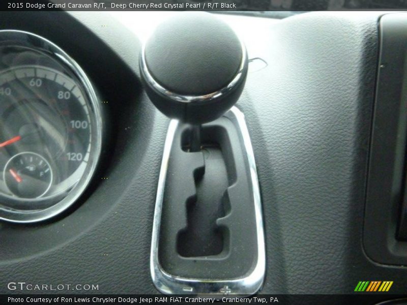 Deep Cherry Red Crystal Pearl / R/T Black 2015 Dodge Grand Caravan R/T