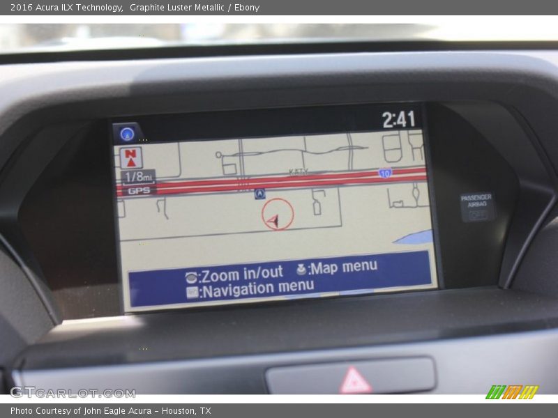 Graphite Luster Metallic / Ebony 2016 Acura ILX Technology
