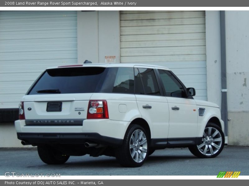 Alaska White / Ivory 2008 Land Rover Range Rover Sport Supercharged