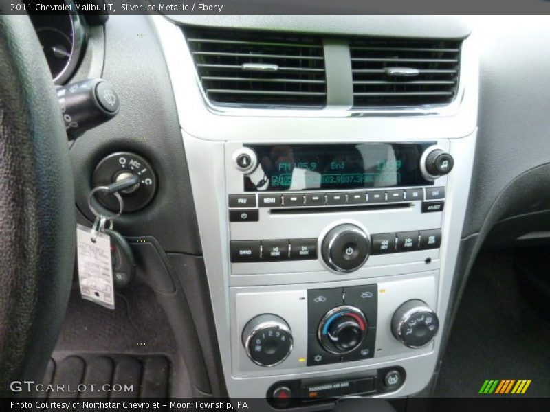 Silver Ice Metallic / Ebony 2011 Chevrolet Malibu LT