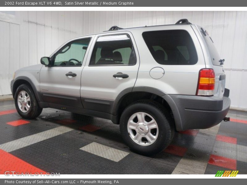 Satin Silver Metallic / Medium Graphite 2002 Ford Escape XLT V6 4WD