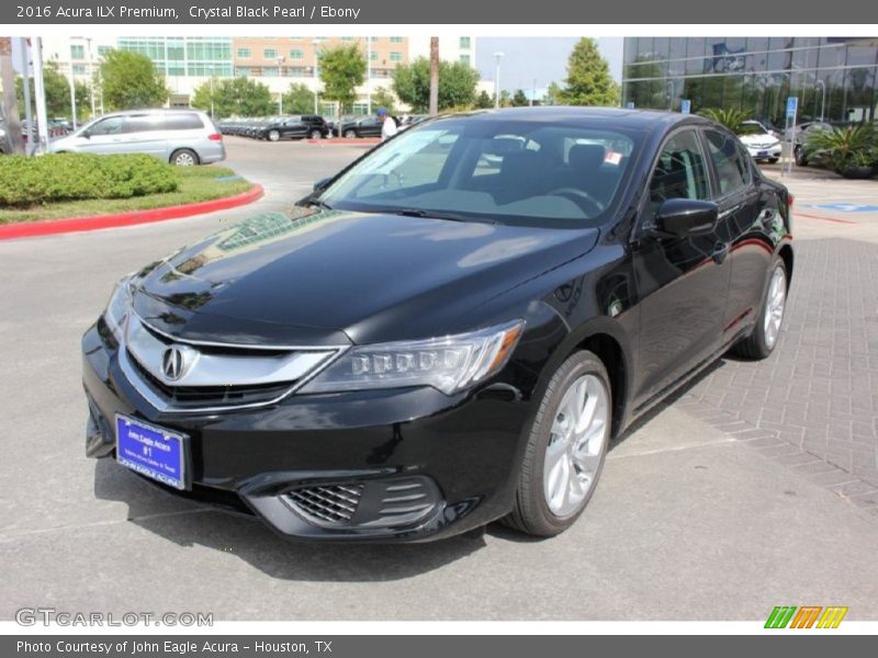 Crystal Black Pearl / Ebony 2016 Acura ILX Premium
