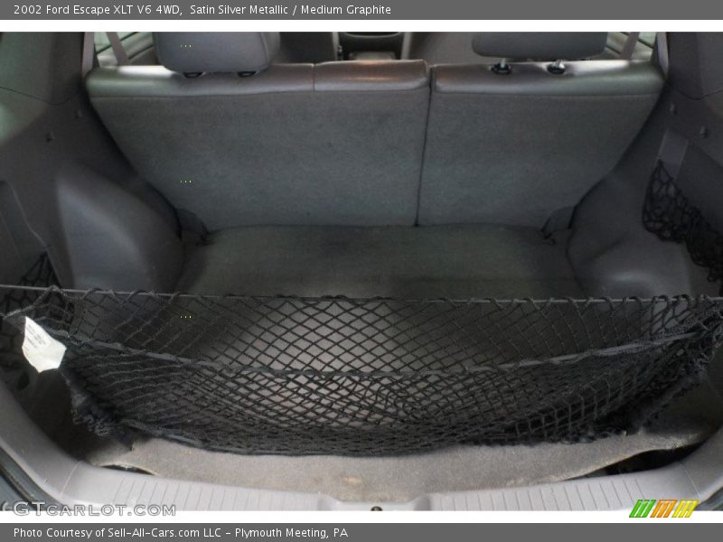 Satin Silver Metallic / Medium Graphite 2002 Ford Escape XLT V6 4WD