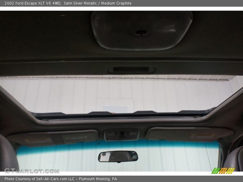 Satin Silver Metallic / Medium Graphite 2002 Ford Escape XLT V6 4WD