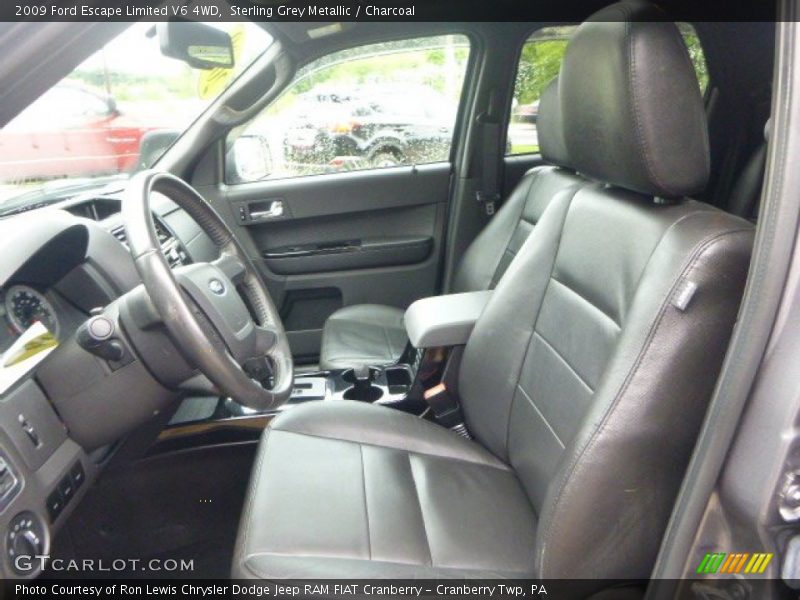 Sterling Grey Metallic / Charcoal 2009 Ford Escape Limited V6 4WD
