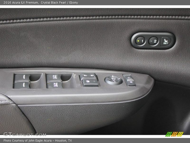 Crystal Black Pearl / Ebony 2016 Acura ILX Premium