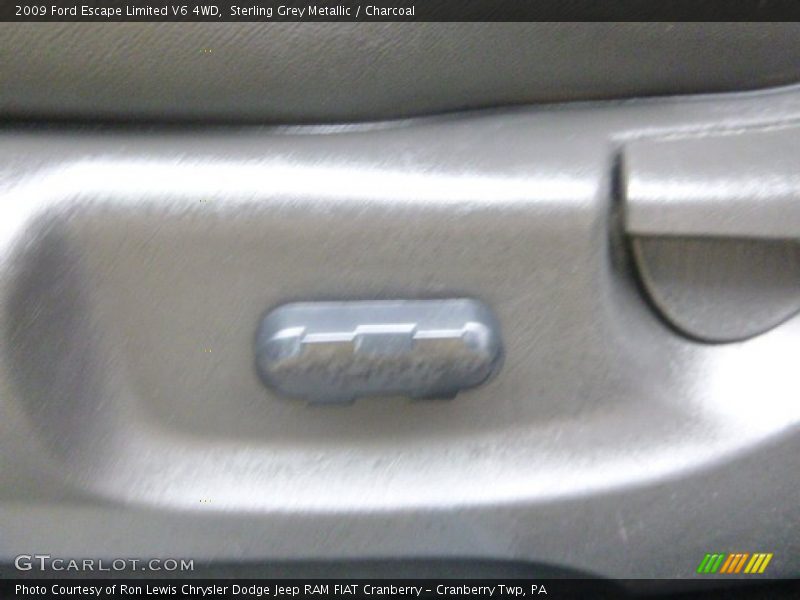 Sterling Grey Metallic / Charcoal 2009 Ford Escape Limited V6 4WD