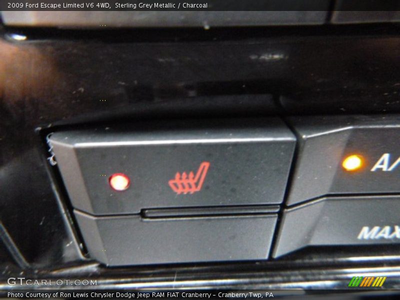 Sterling Grey Metallic / Charcoal 2009 Ford Escape Limited V6 4WD
