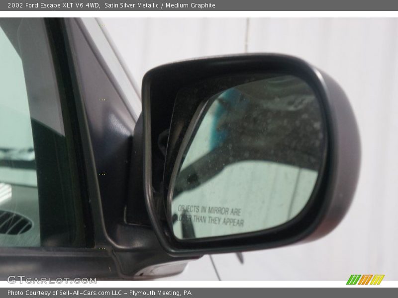Satin Silver Metallic / Medium Graphite 2002 Ford Escape XLT V6 4WD