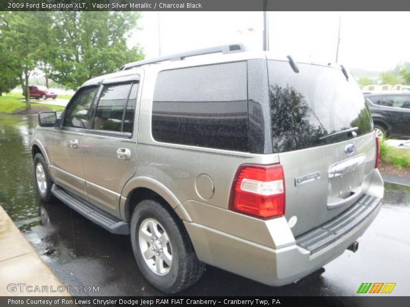 Vapor Silver Metallic / Charcoal Black 2009 Ford Expedition XLT