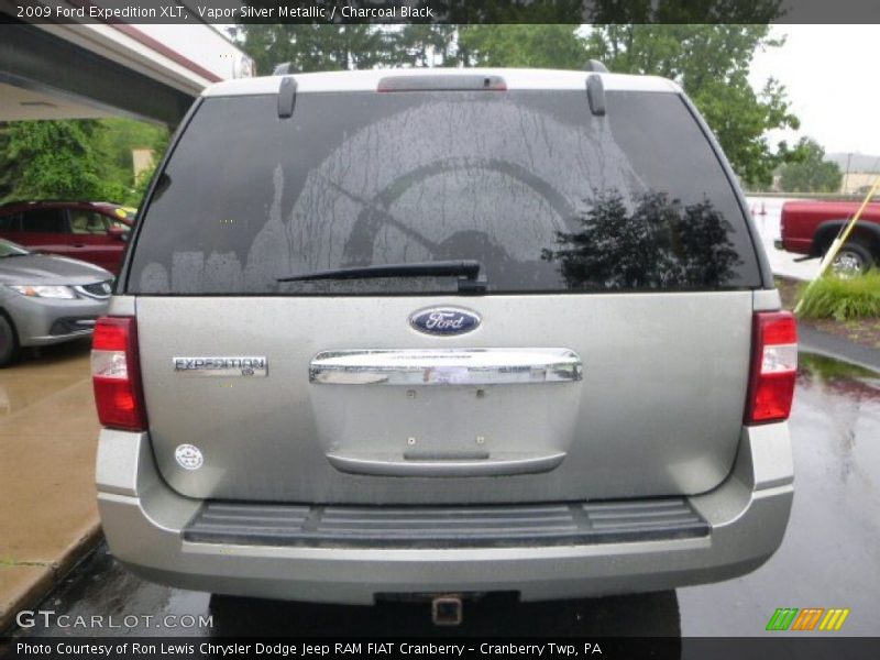 Vapor Silver Metallic / Charcoal Black 2009 Ford Expedition XLT