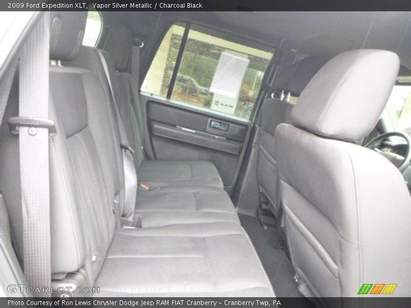 Vapor Silver Metallic / Charcoal Black 2009 Ford Expedition XLT