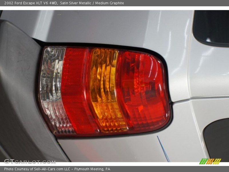 Satin Silver Metallic / Medium Graphite 2002 Ford Escape XLT V6 4WD