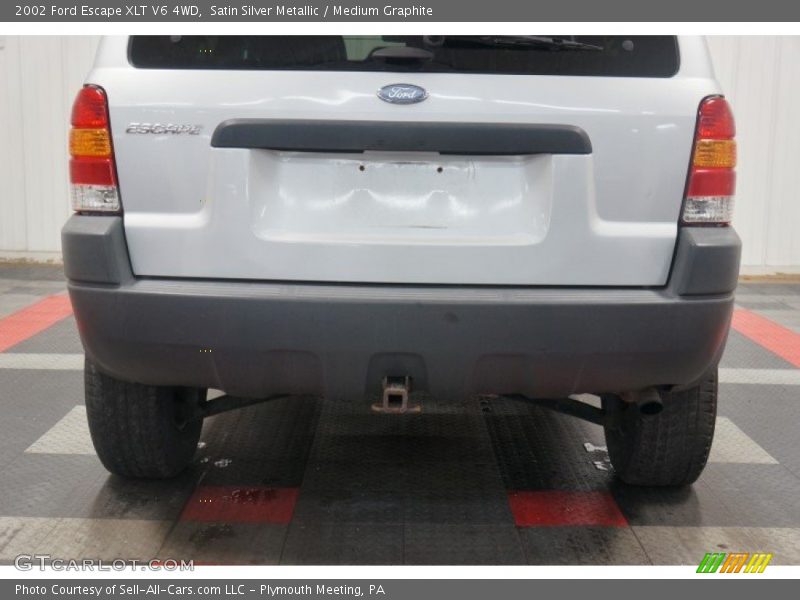 Satin Silver Metallic / Medium Graphite 2002 Ford Escape XLT V6 4WD