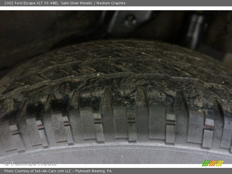 Satin Silver Metallic / Medium Graphite 2002 Ford Escape XLT V6 4WD