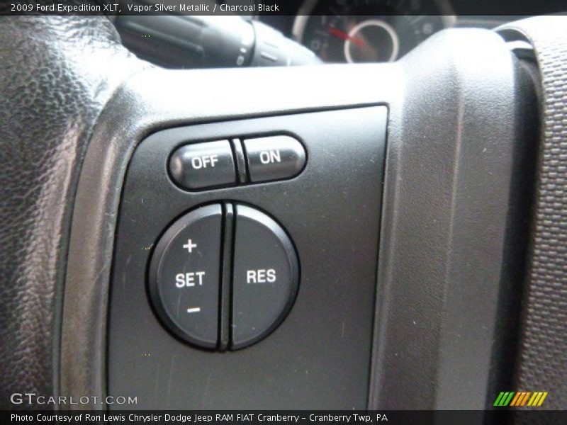 Vapor Silver Metallic / Charcoal Black 2009 Ford Expedition XLT