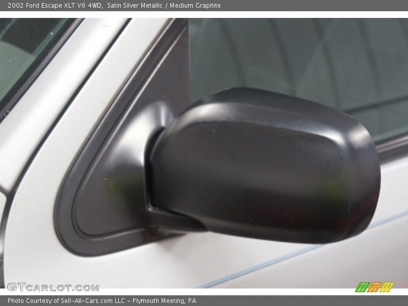 Satin Silver Metallic / Medium Graphite 2002 Ford Escape XLT V6 4WD