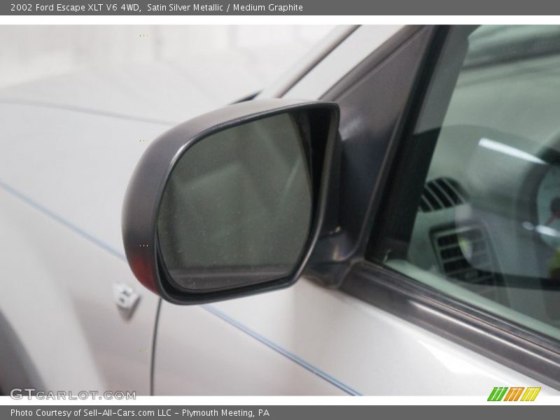 Satin Silver Metallic / Medium Graphite 2002 Ford Escape XLT V6 4WD