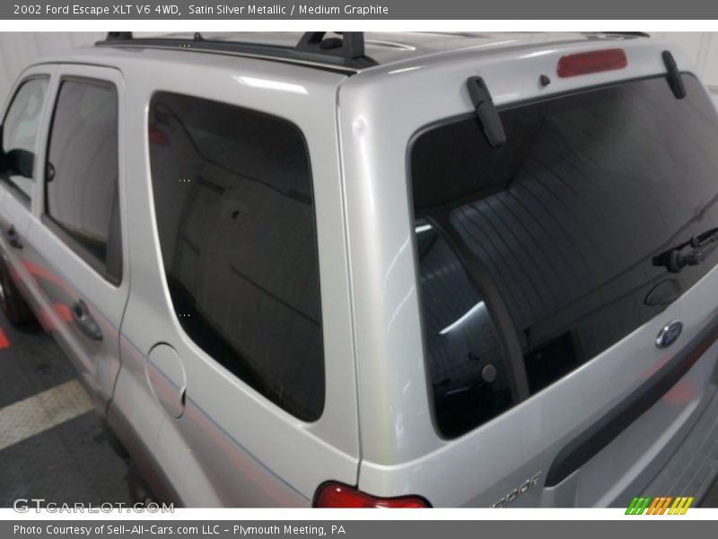 Satin Silver Metallic / Medium Graphite 2002 Ford Escape XLT V6 4WD