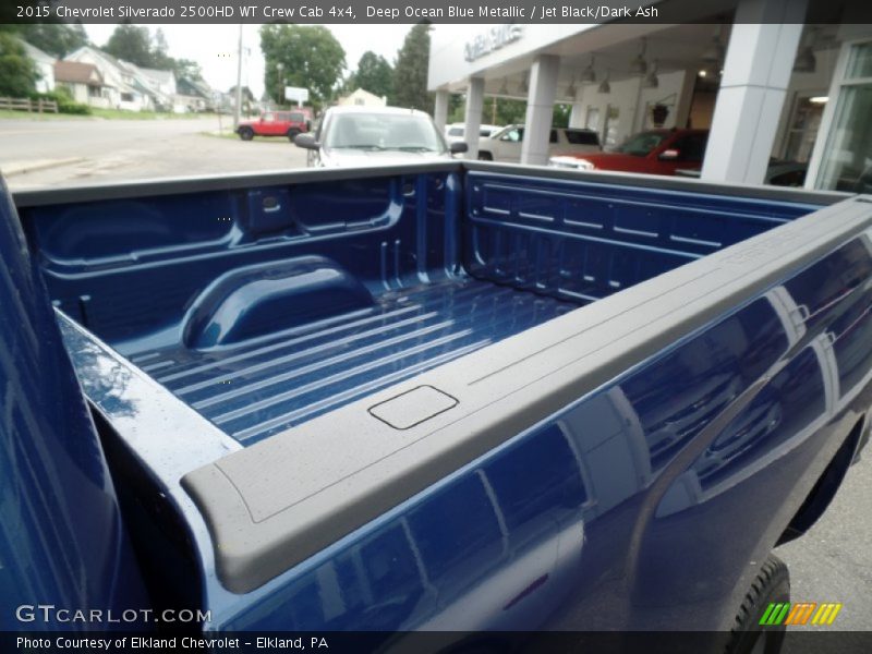 Deep Ocean Blue Metallic / Jet Black/Dark Ash 2015 Chevrolet Silverado 2500HD WT Crew Cab 4x4