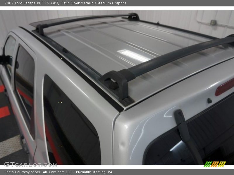 Satin Silver Metallic / Medium Graphite 2002 Ford Escape XLT V6 4WD