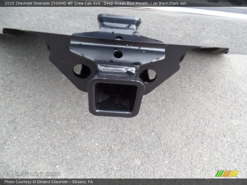 Deep Ocean Blue Metallic / Jet Black/Dark Ash 2015 Chevrolet Silverado 2500HD WT Crew Cab 4x4