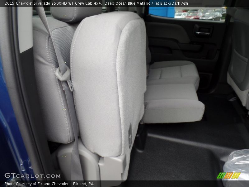 Deep Ocean Blue Metallic / Jet Black/Dark Ash 2015 Chevrolet Silverado 2500HD WT Crew Cab 4x4
