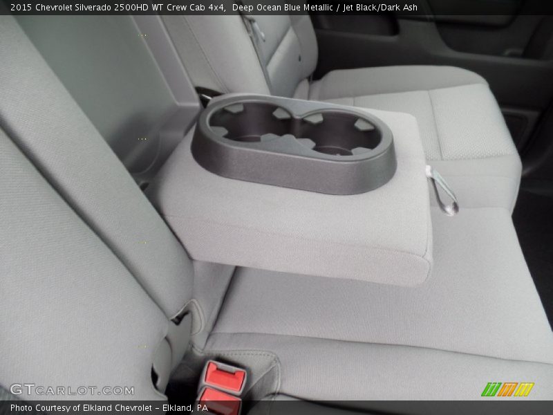 Deep Ocean Blue Metallic / Jet Black/Dark Ash 2015 Chevrolet Silverado 2500HD WT Crew Cab 4x4