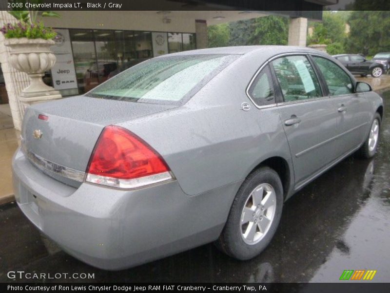 Black / Gray 2008 Chevrolet Impala LT