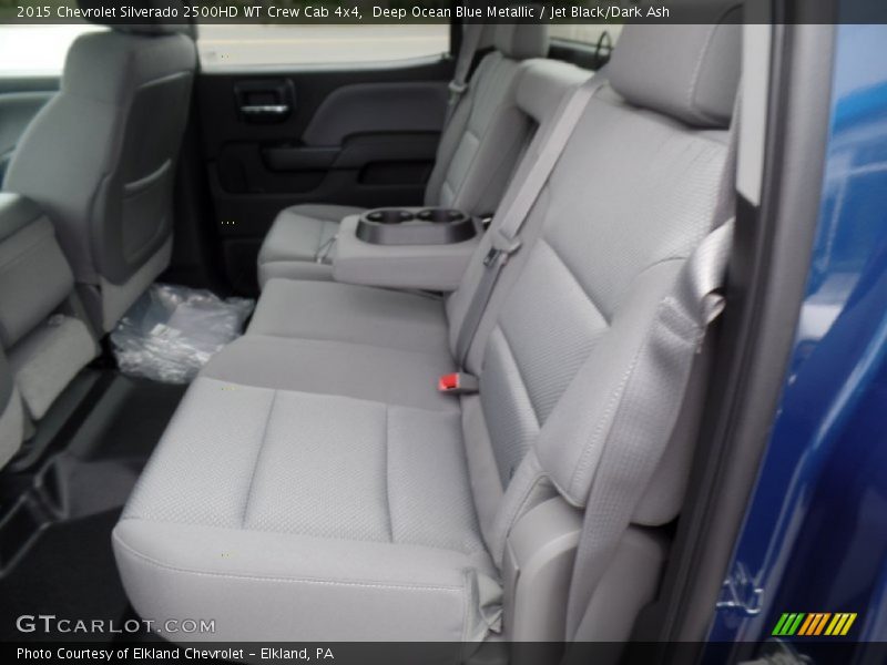 Deep Ocean Blue Metallic / Jet Black/Dark Ash 2015 Chevrolet Silverado 2500HD WT Crew Cab 4x4